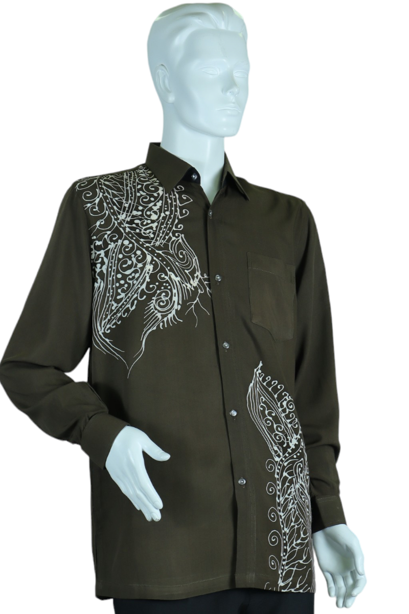 (PRE-ORDER) KEMEJA BATIK LENGAN PANJANG