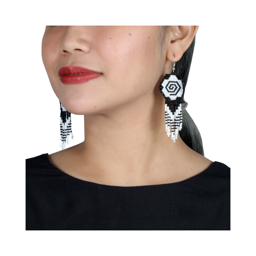 EARRINGS | SARAWAK BEADS