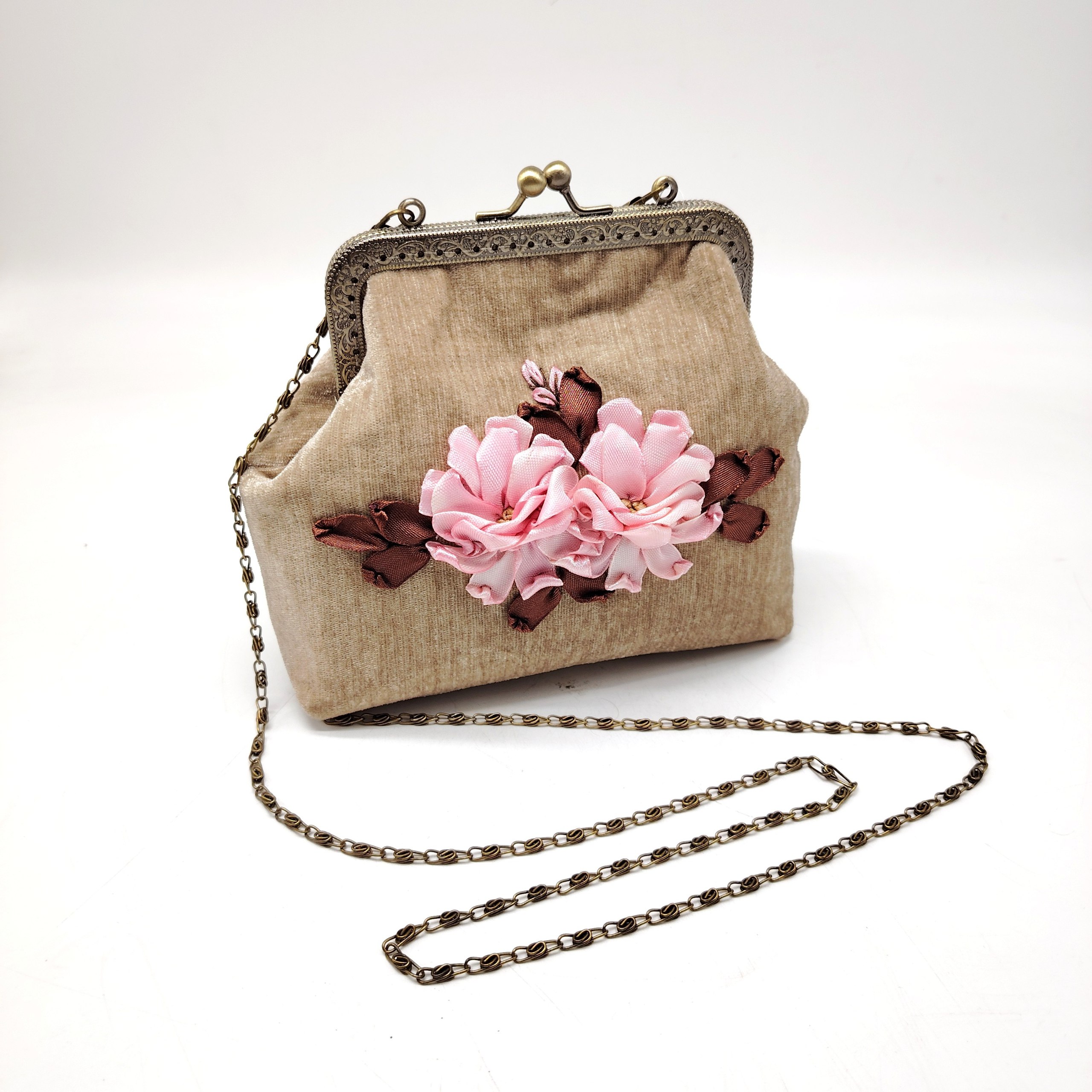 EMBOIDERY RIBBON BAG