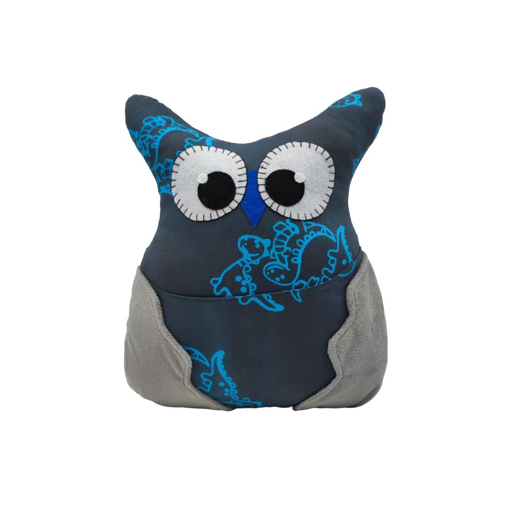 SOFT TOYS BATIK OWL WITH POCKET CHE EMBUN 109