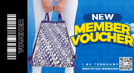 NEW MEMBER - RM20 OFF MIN. SPEND RM500