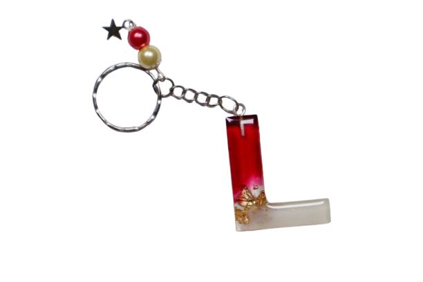 ALPHABET KEYCHAIN