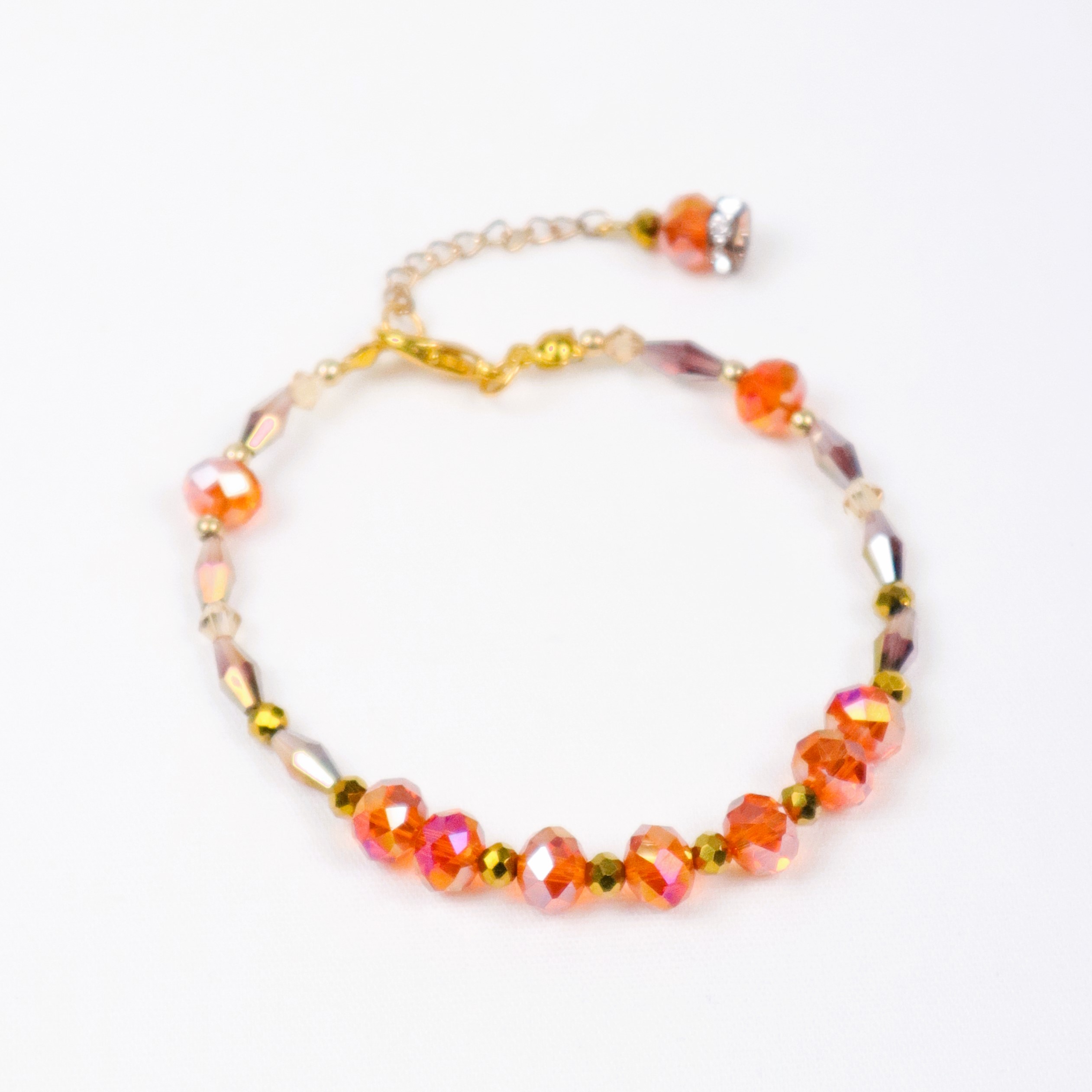 ORANGE GOLD SOFIA BRACELET