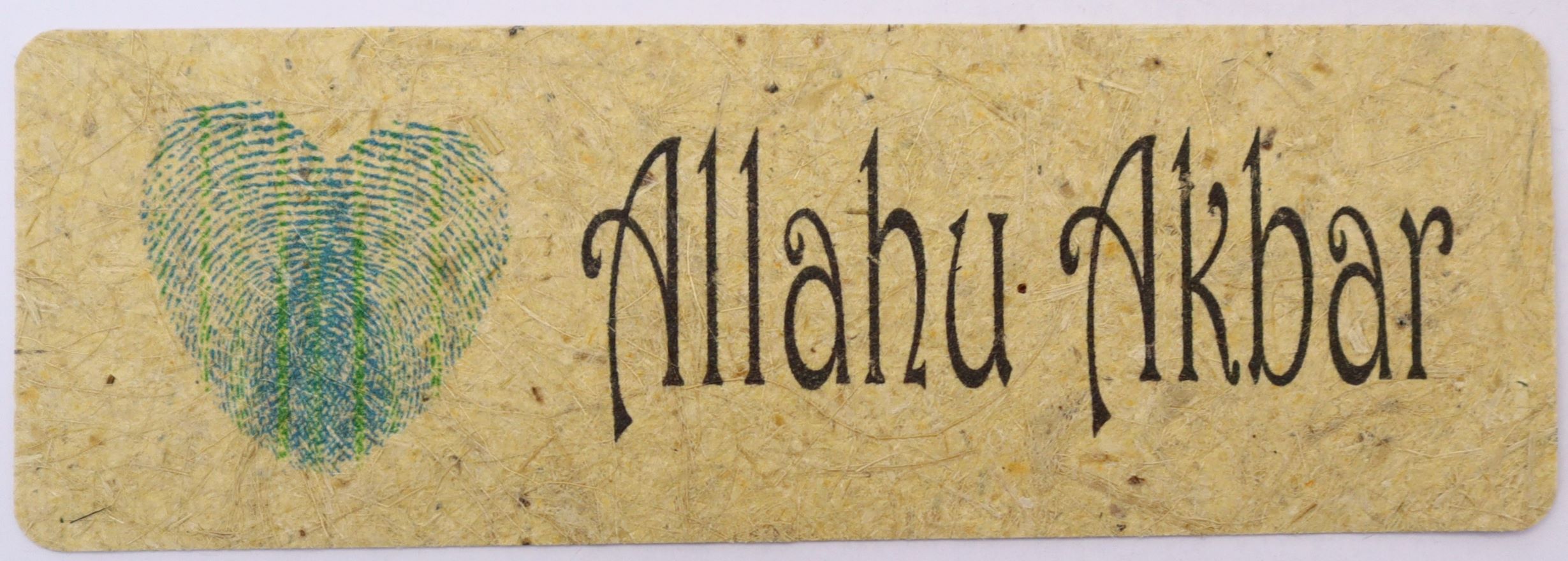 BOOKMARK HANDMADE PAPER