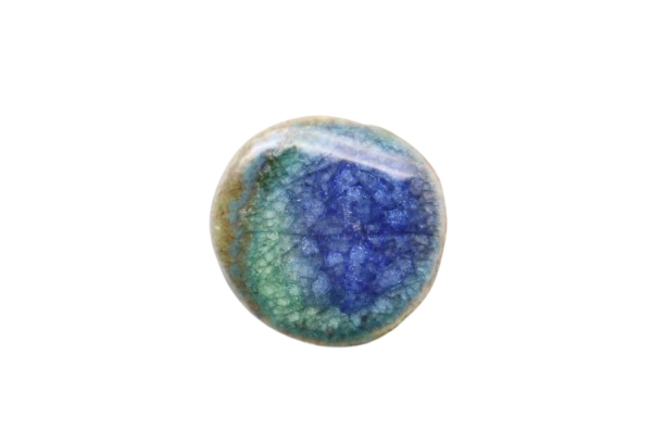 CERAMIC BROOCH