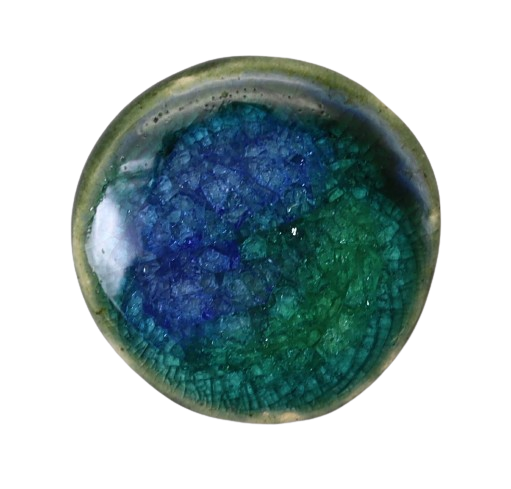 CERAMIC BROOCH