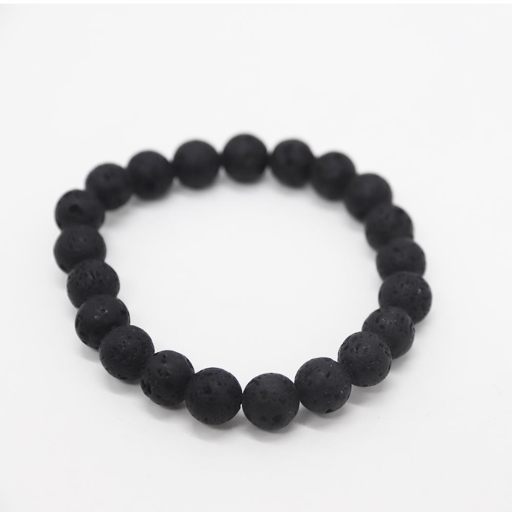 BLACK LIVER BEADS (S)