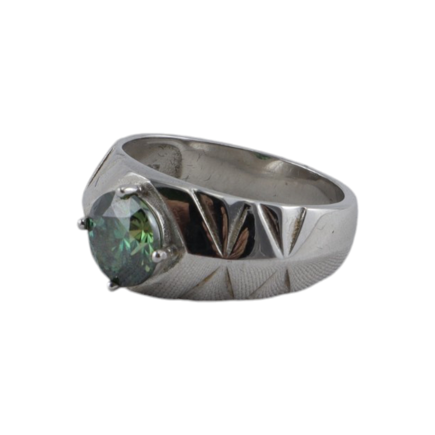 SILVER MEN'S RING