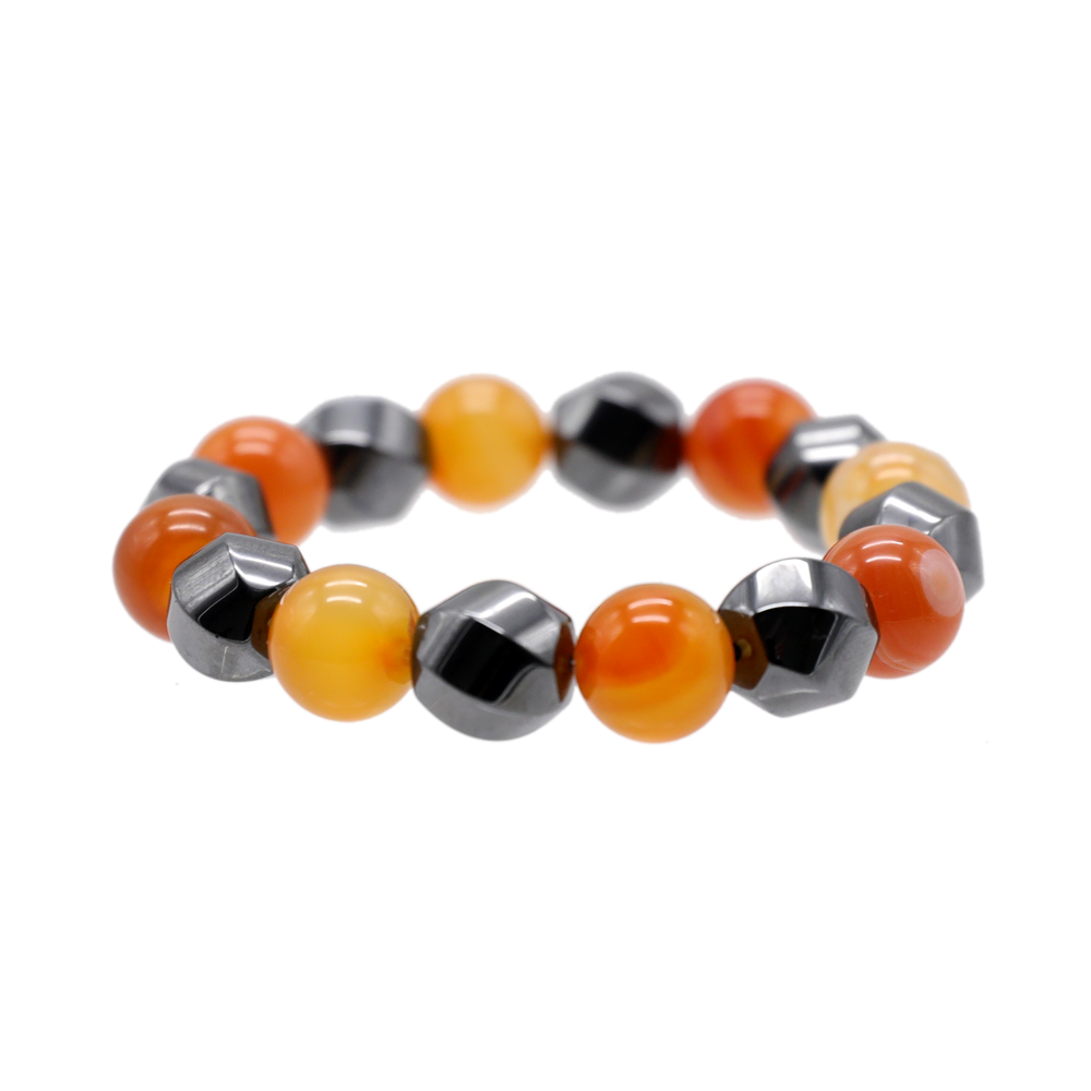 GELANG BATU  HEMATITE