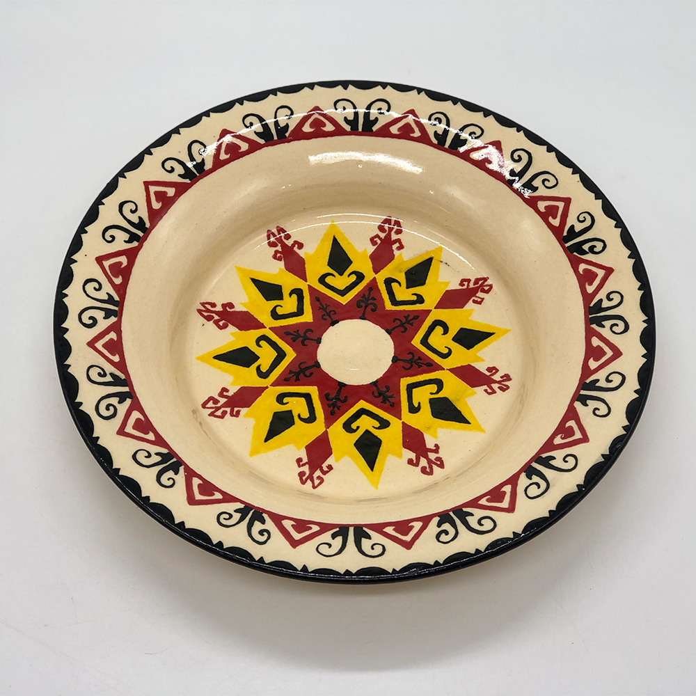 BORNEO CERAMIC PLATE - BUAH LEMBA PECAH LAPAN
