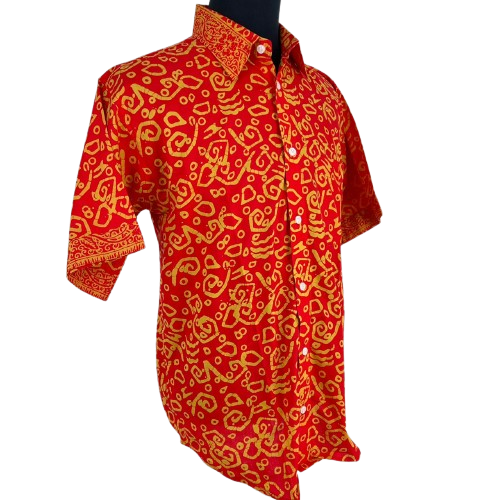 BATIK MEN SHIRT SHORT SLEEVE