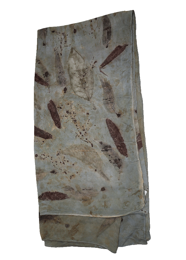SHAWL CHIFFON ECO-PRINT (PRE-ORDER)