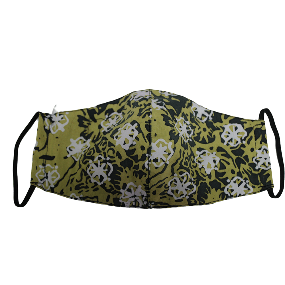 BATIK FACE MASK WITH FILTER (L)