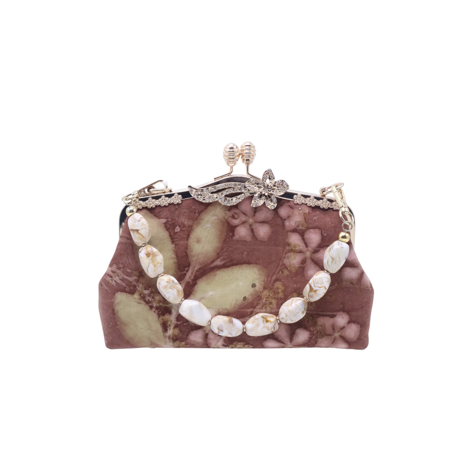 CT N HONEY ECO PRINT BATIK CLUTCH BAG