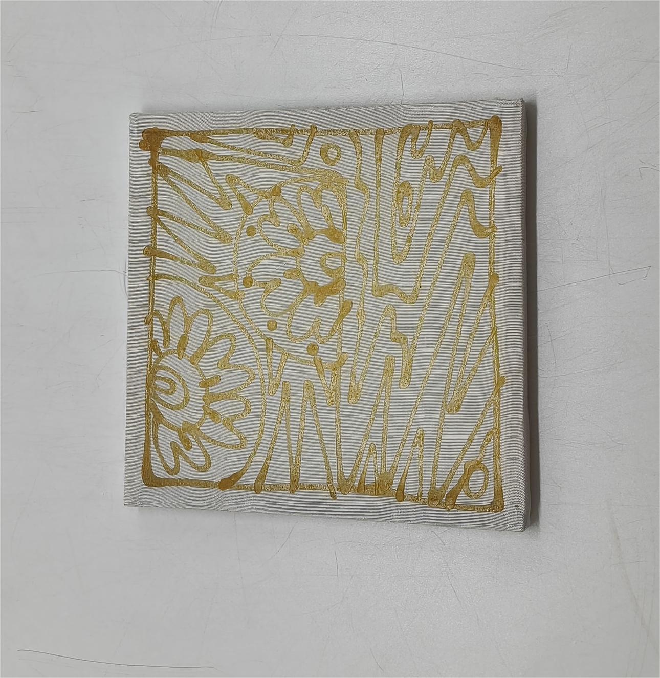 KIT LUKISAN BUNGA ABSTRAK