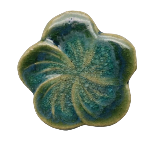 CERAMIC BROOCH