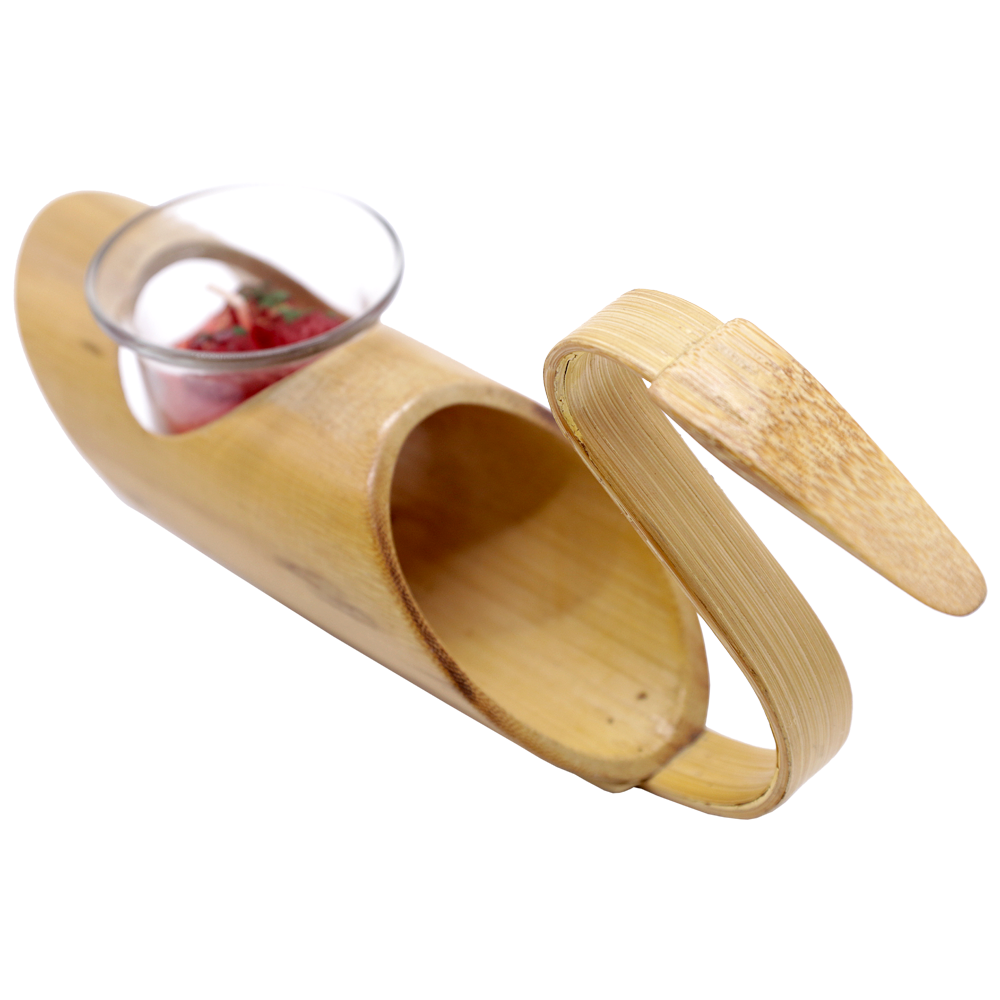 (PRE-ORDER) BAMBOO CANDLE CONTAINER