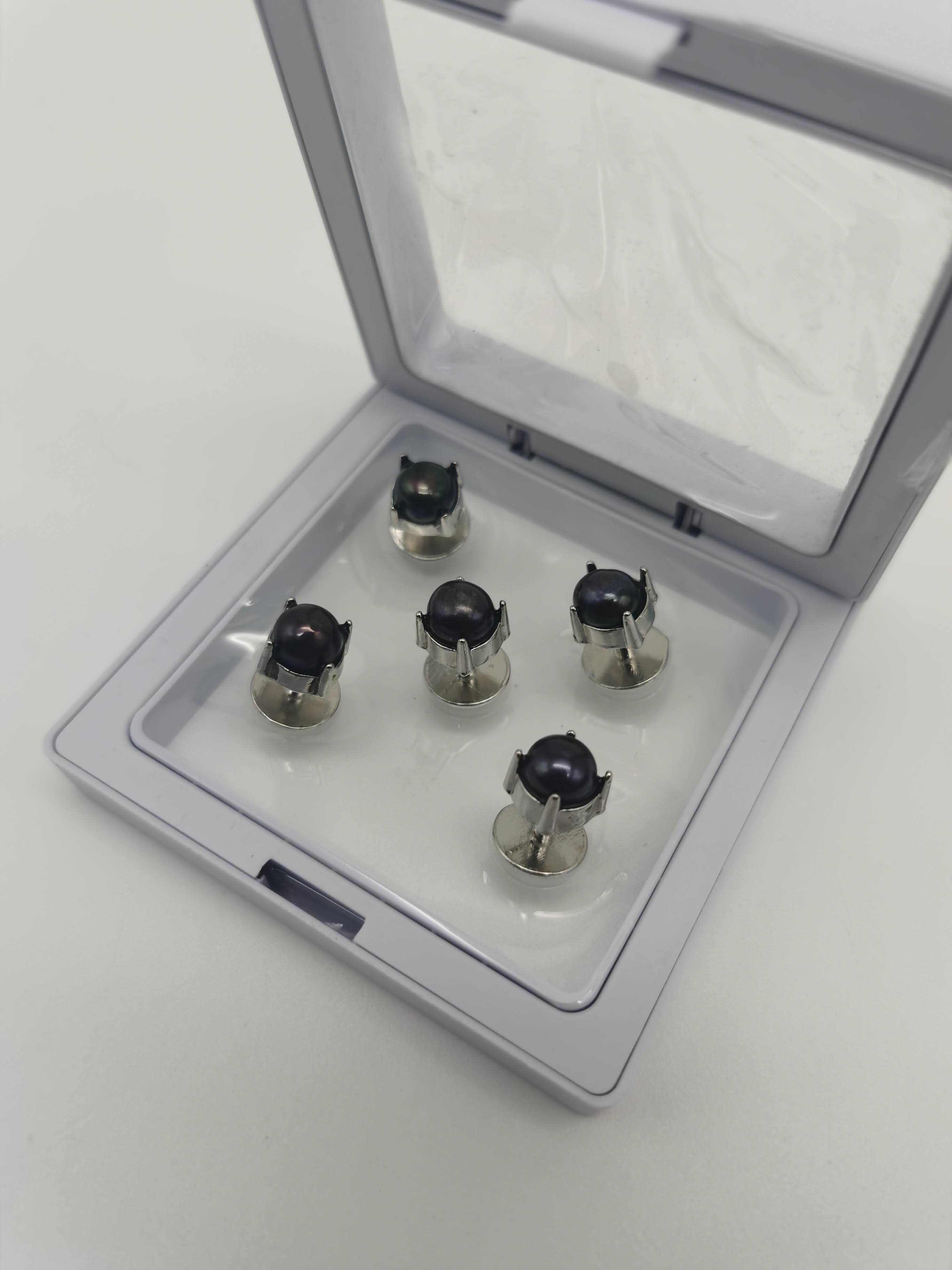 BUTANG BAJU MELAYU KECIL PEARL DARK PURPLE