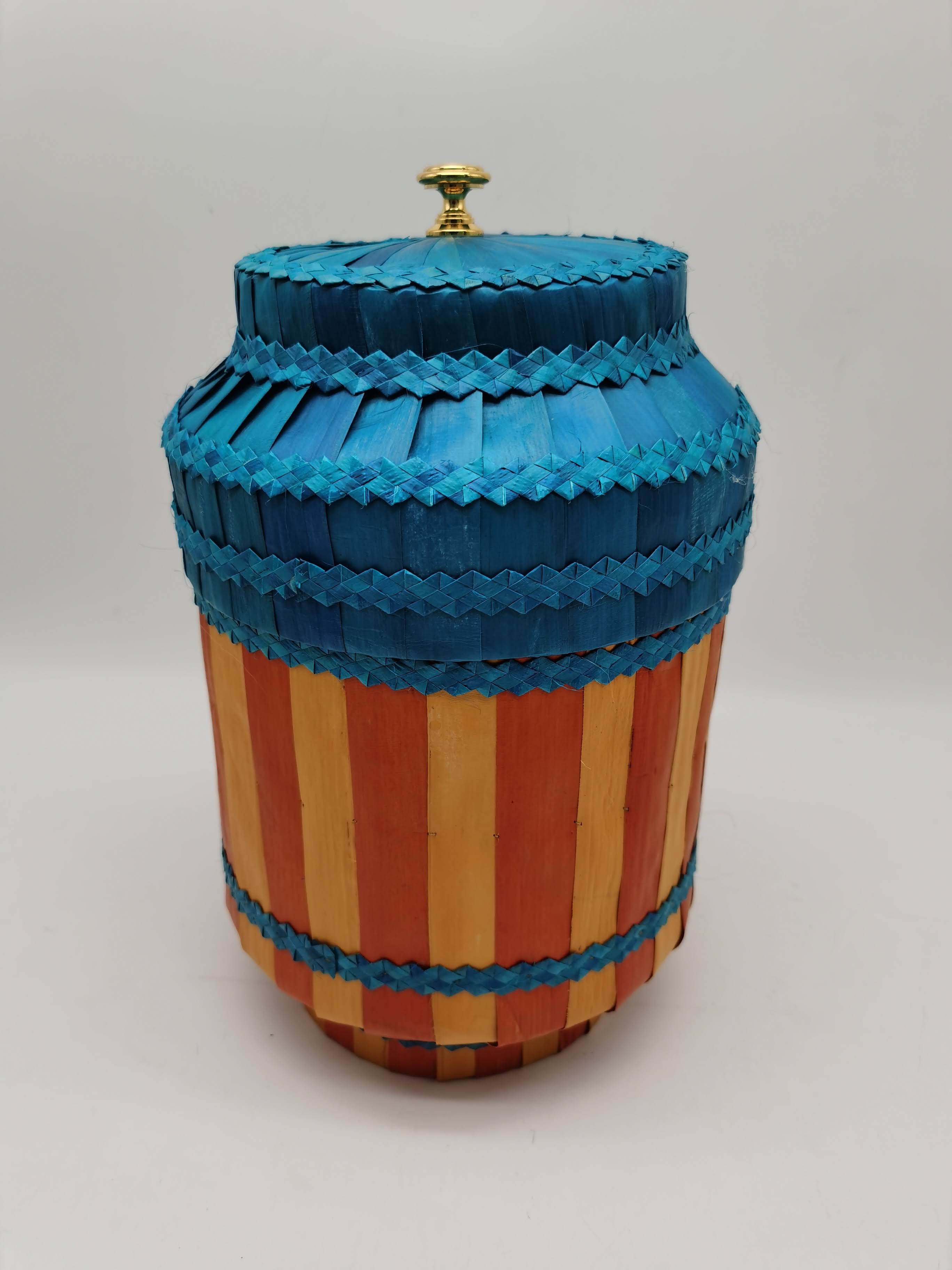 BEKAS SERDANG TURQUOISE  BELANG OREN DAN KUNING SAIZ M