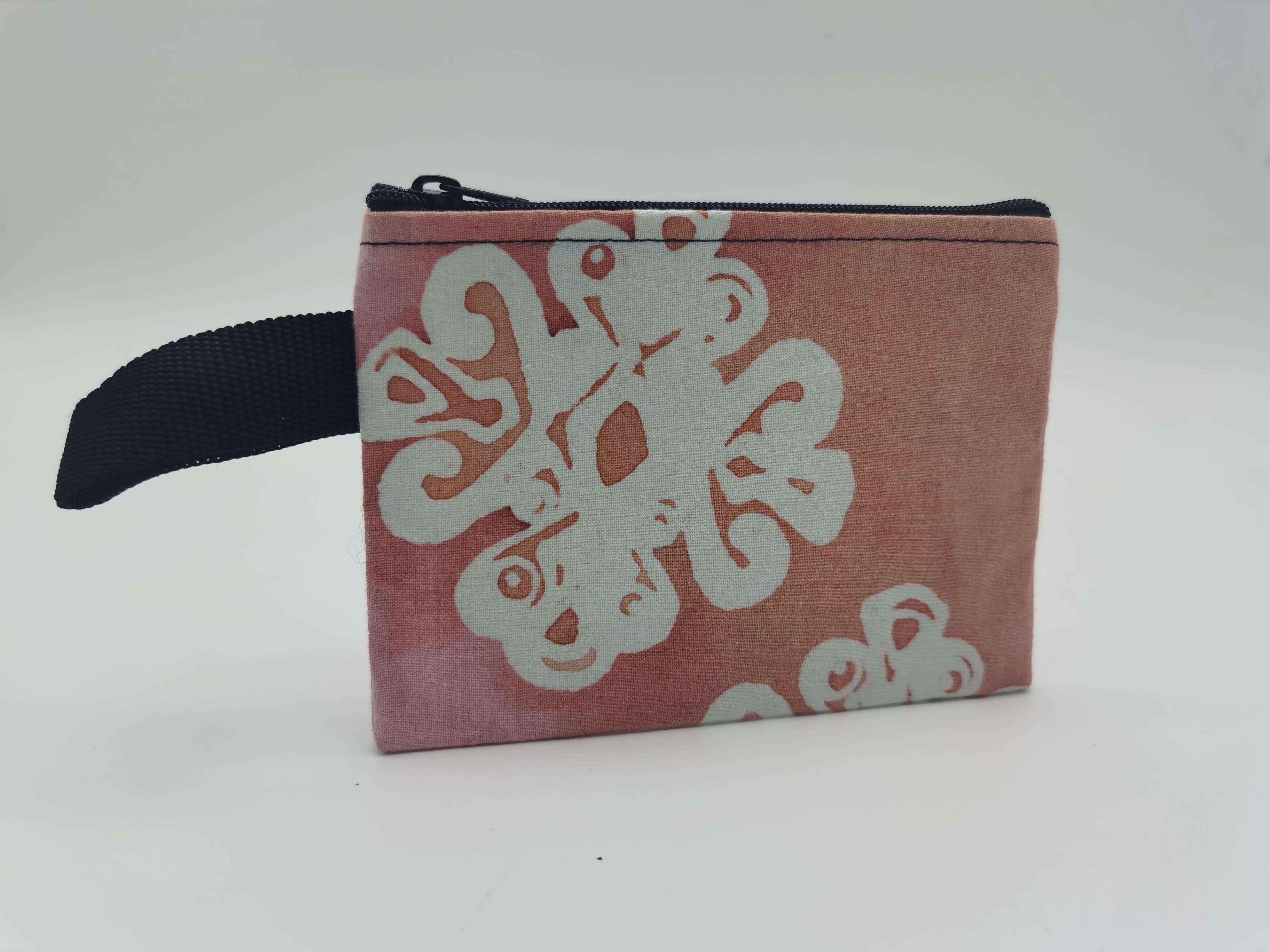 WALLET BATIK COTTON SIZE S SOFT PINK WHITE