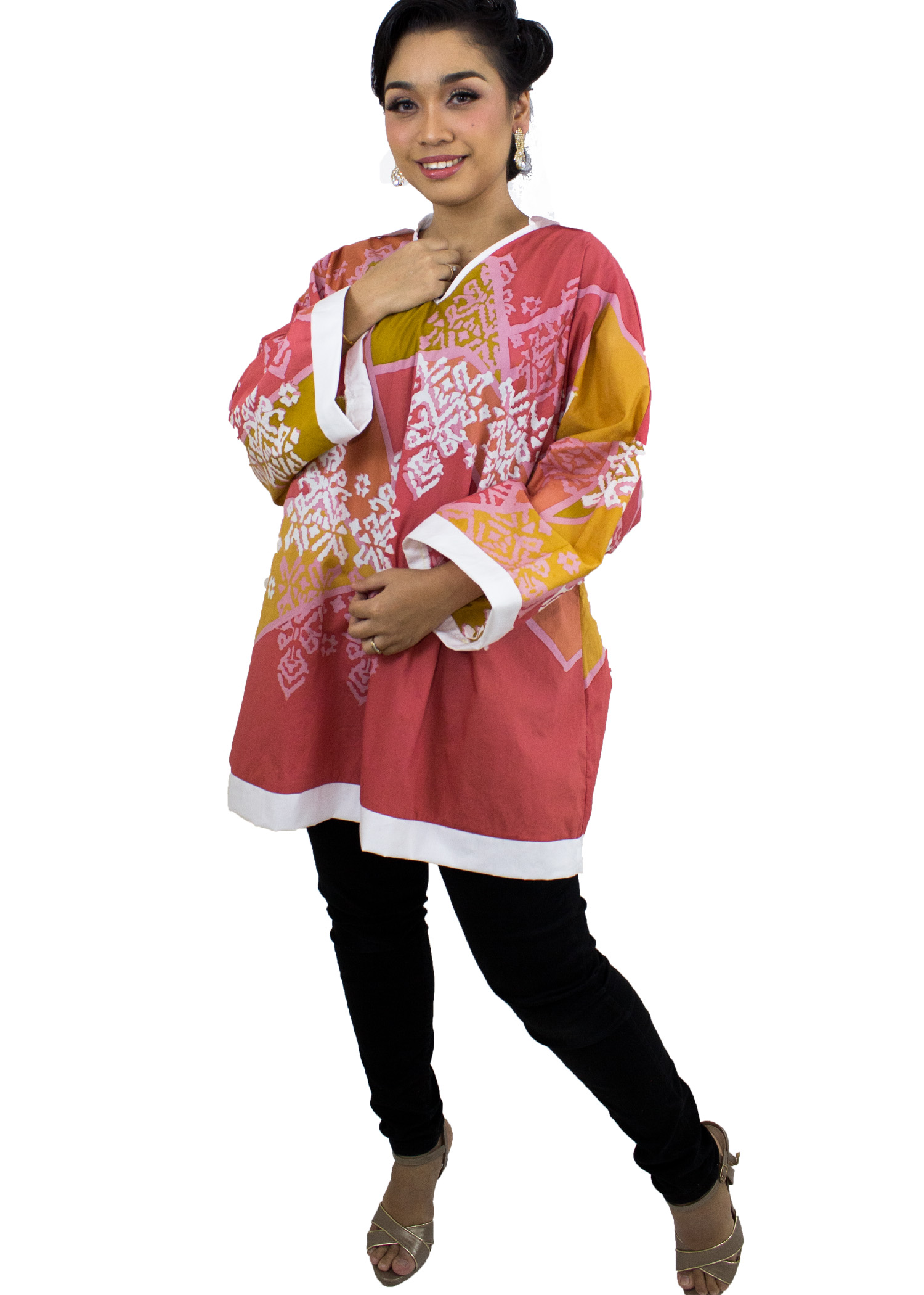 INDERAWASIH BATIK BUTTERFLY BLOUSE