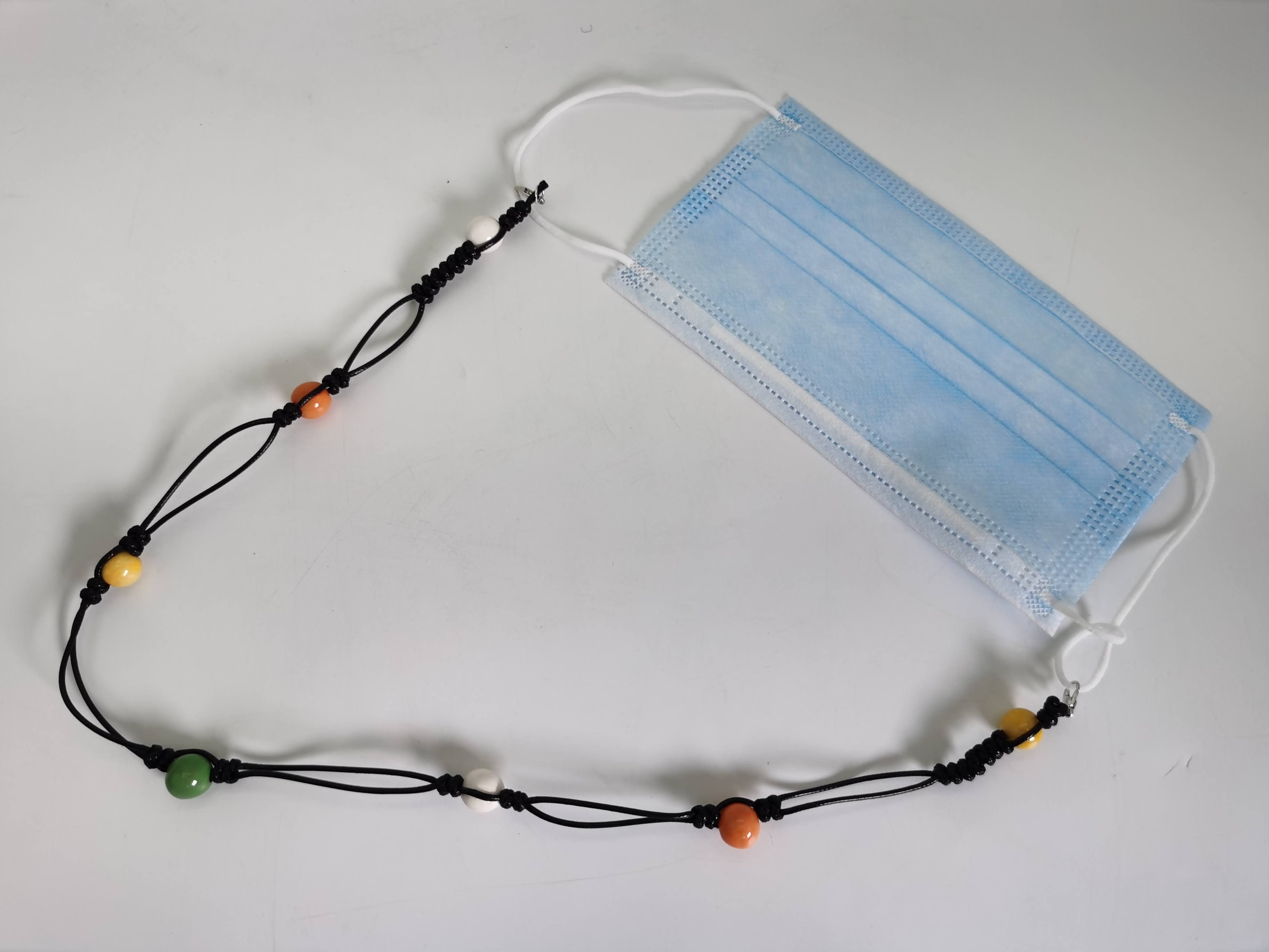 COLOURFUL CERAMIC MASK HOLDER