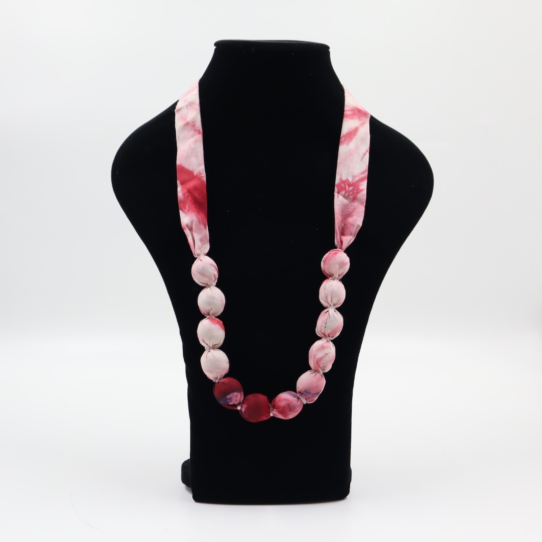 TIE & DYE BATIK NECKLACE