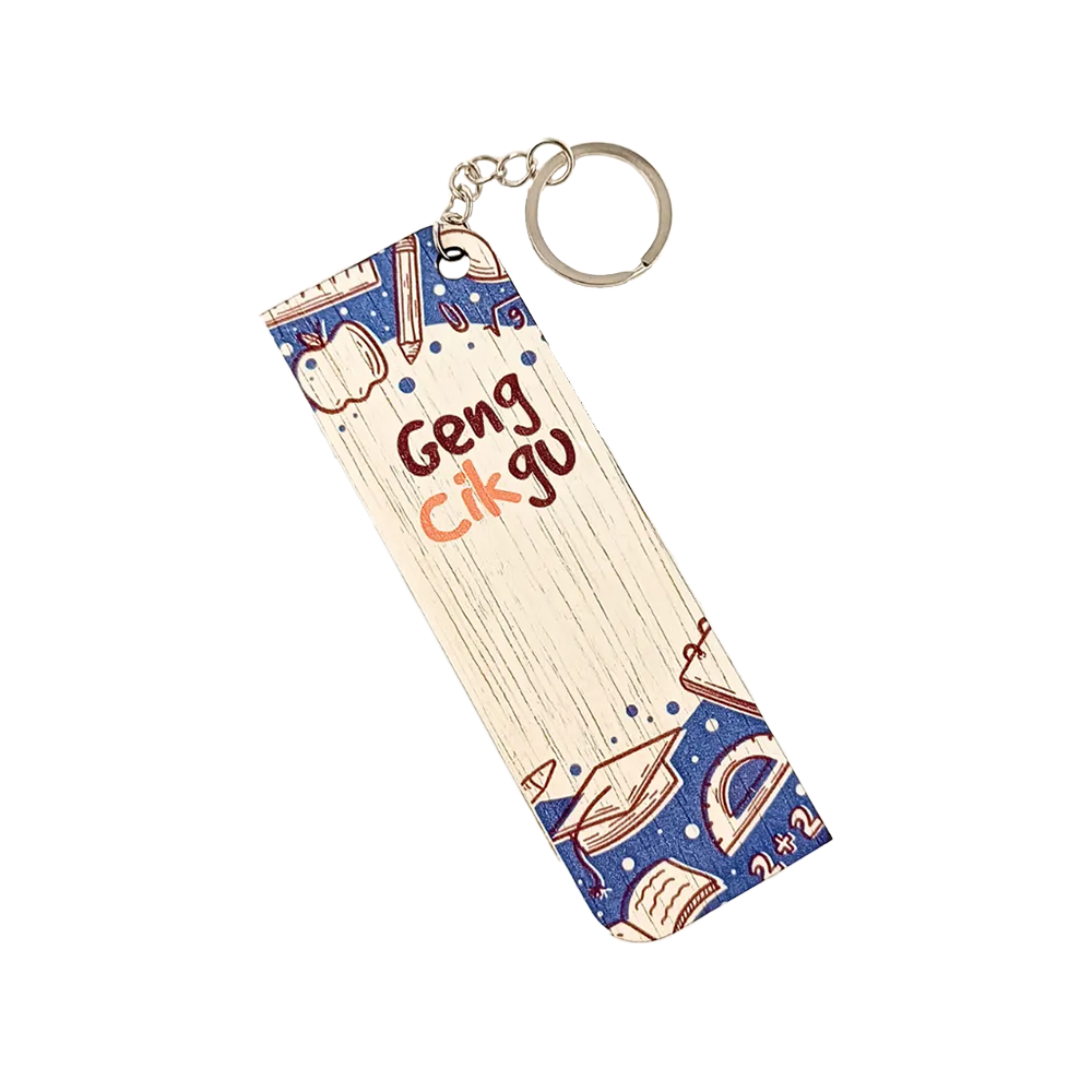 KEYCHAIN CUSTOM UKIR NAMA SIZE XL