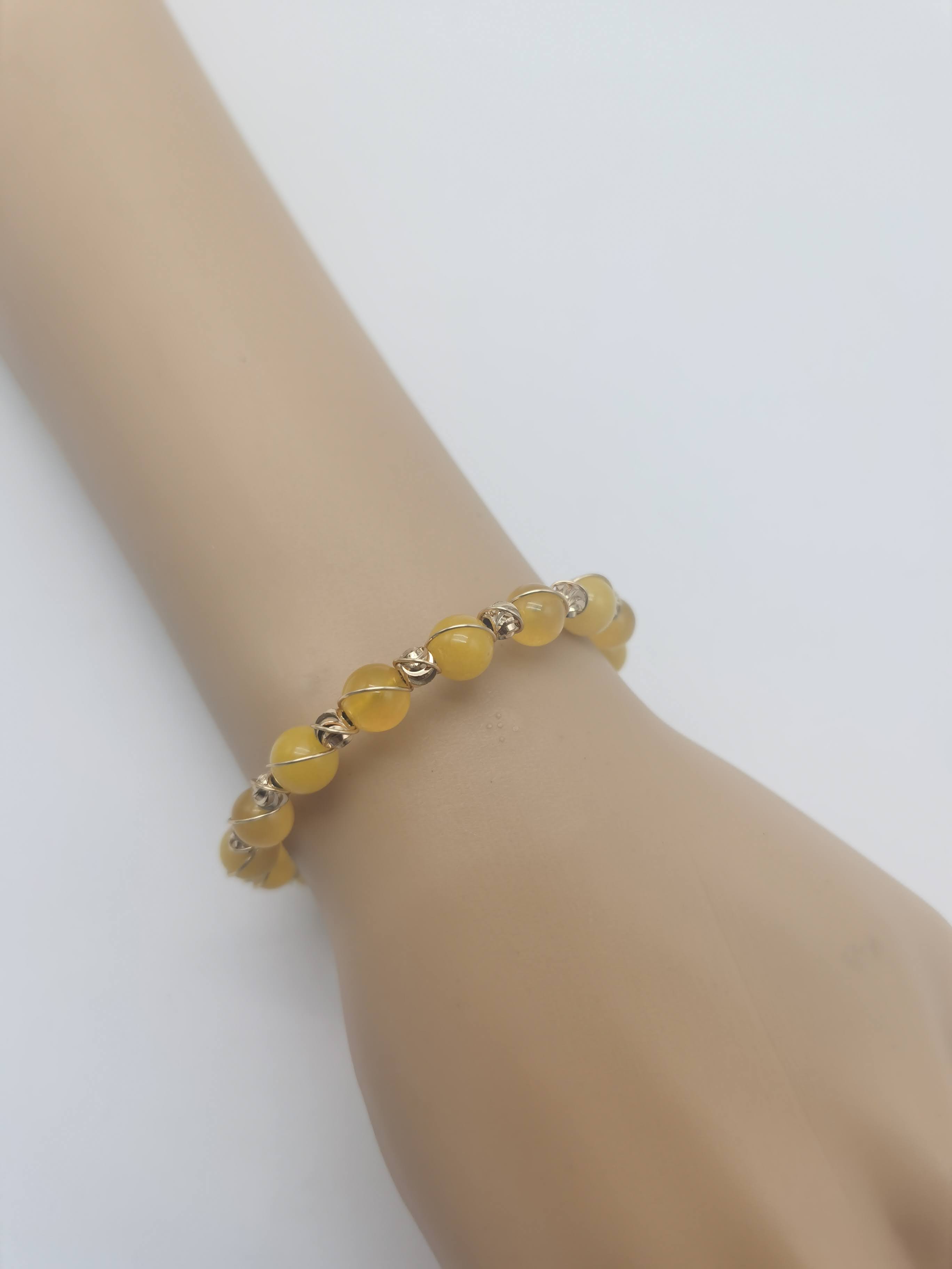 GELANG BATU ZIRCON ROSEGOLD