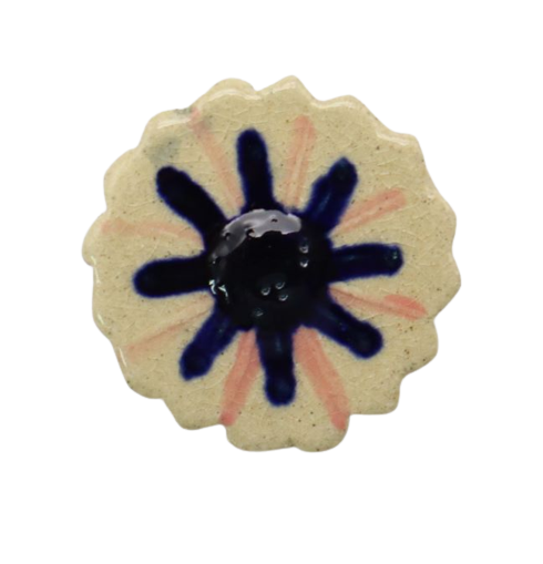 CERAMIC BROOCH