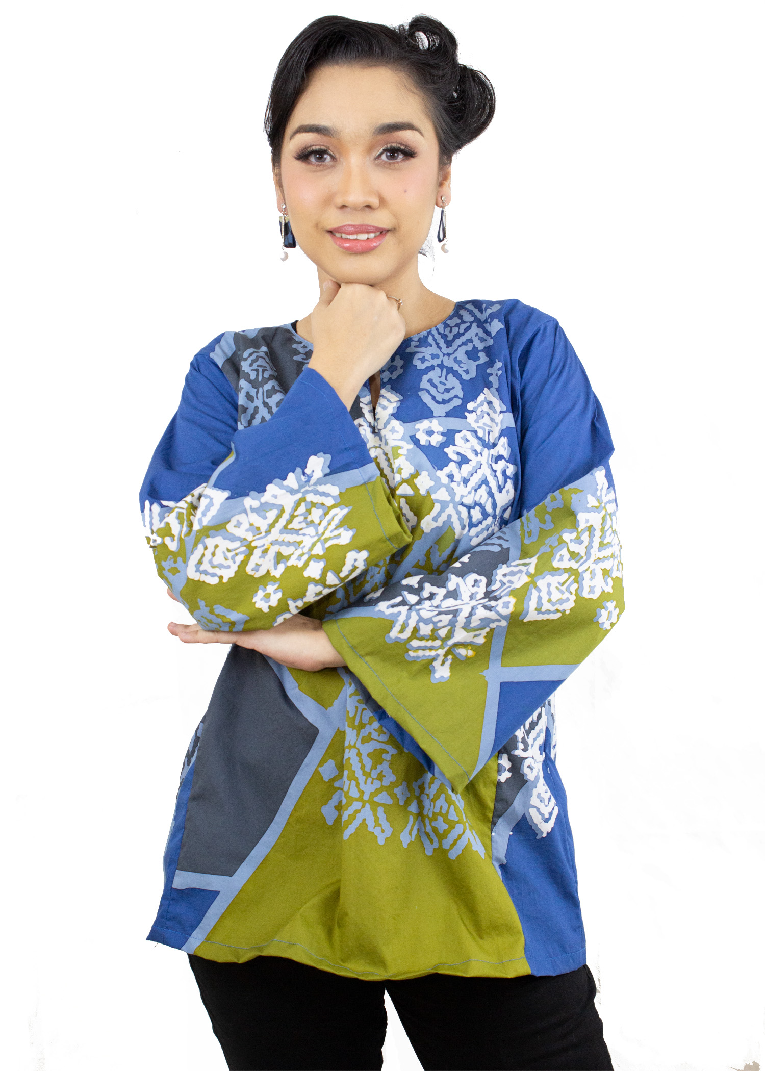INDERAWASIH BATIK BUTTERFLY BLOUSE