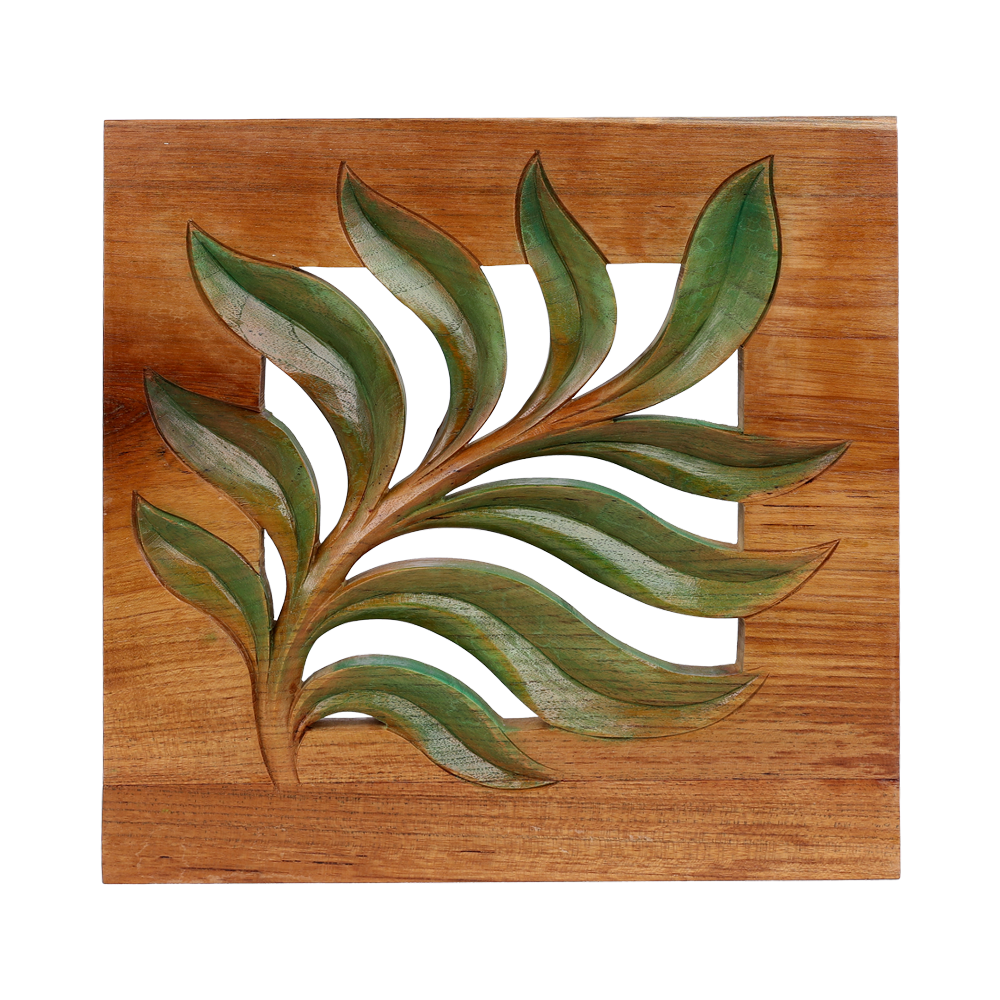 DEKORASI HIASAN DINDING MOTIF "DAUN SERIES" 6