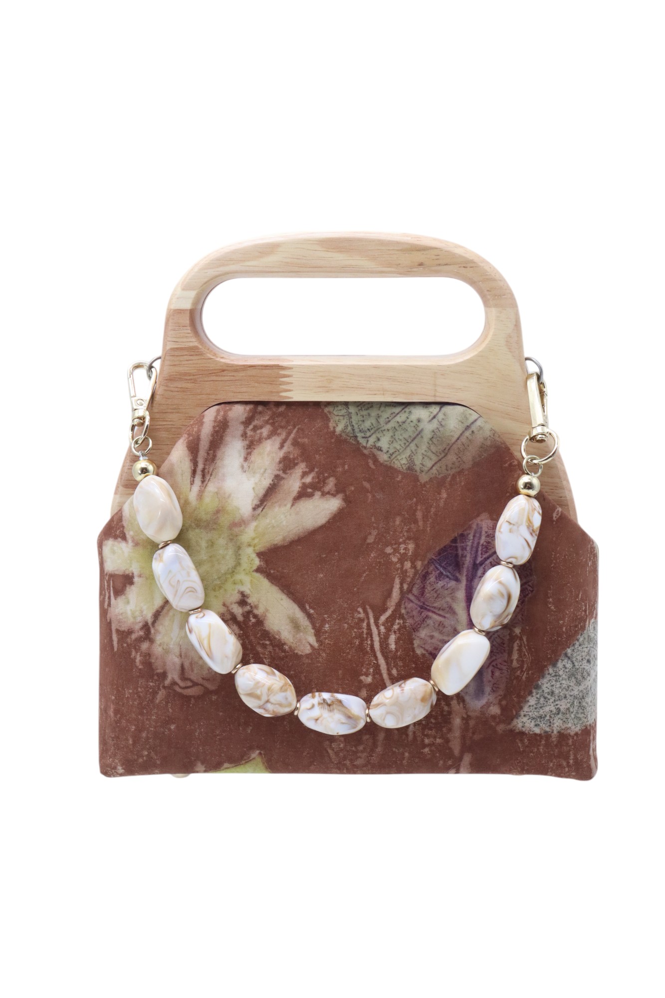 BATIK CLUTCH BAG CT N HONEY ECO PRINT