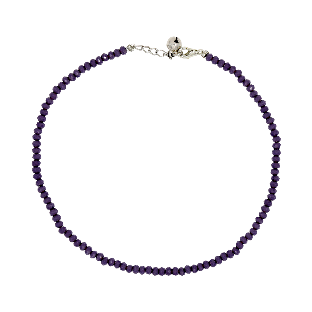 SARAWAK CRYSTAL BEADS ANKLET