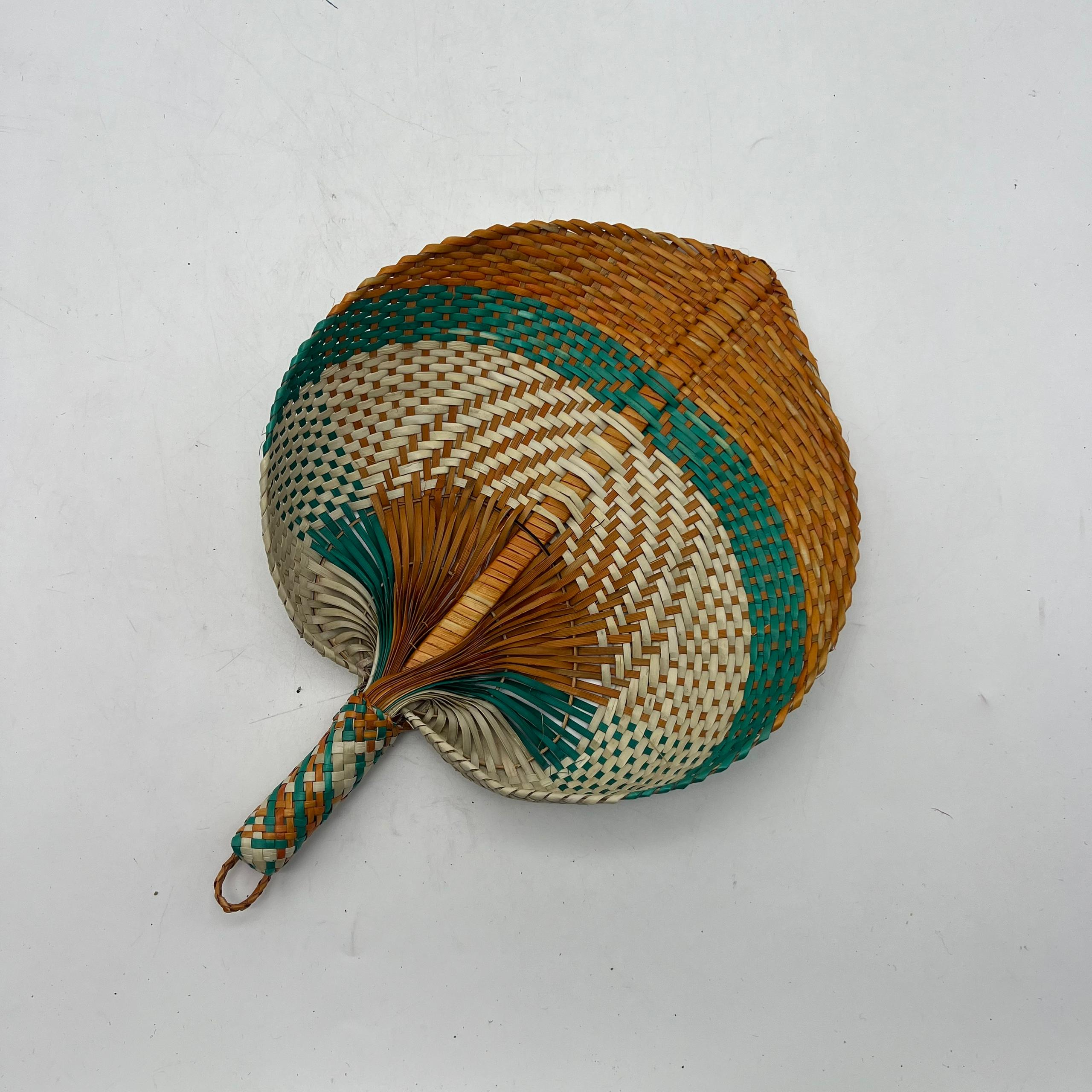 WOVEN HAND FAN