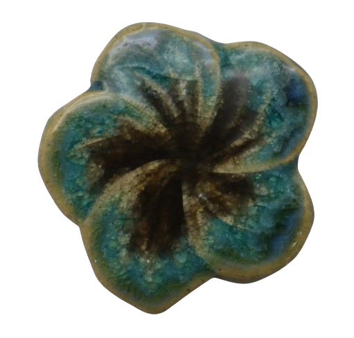 CERAMIC BROOCH