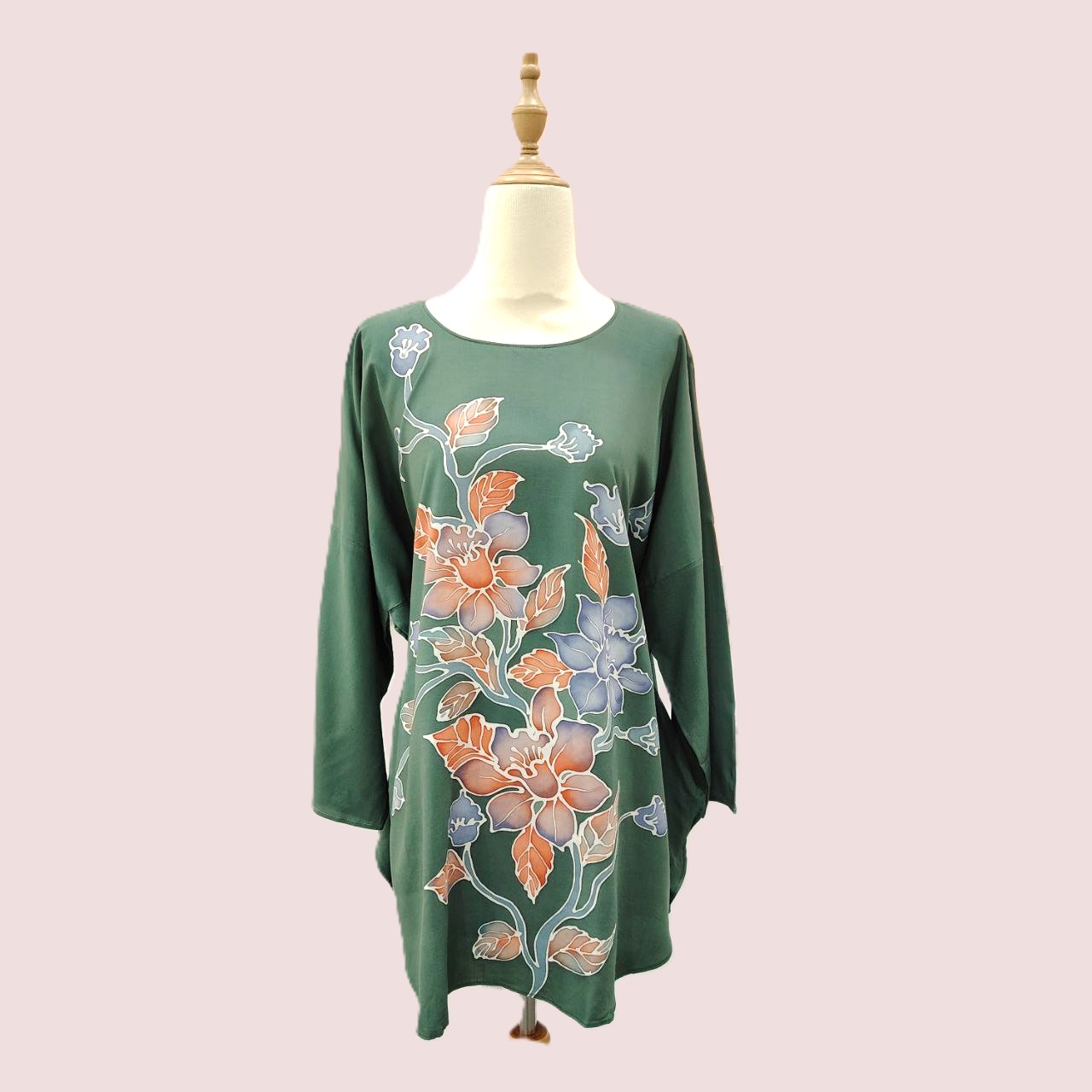 BATIK BATWING BLOUSE