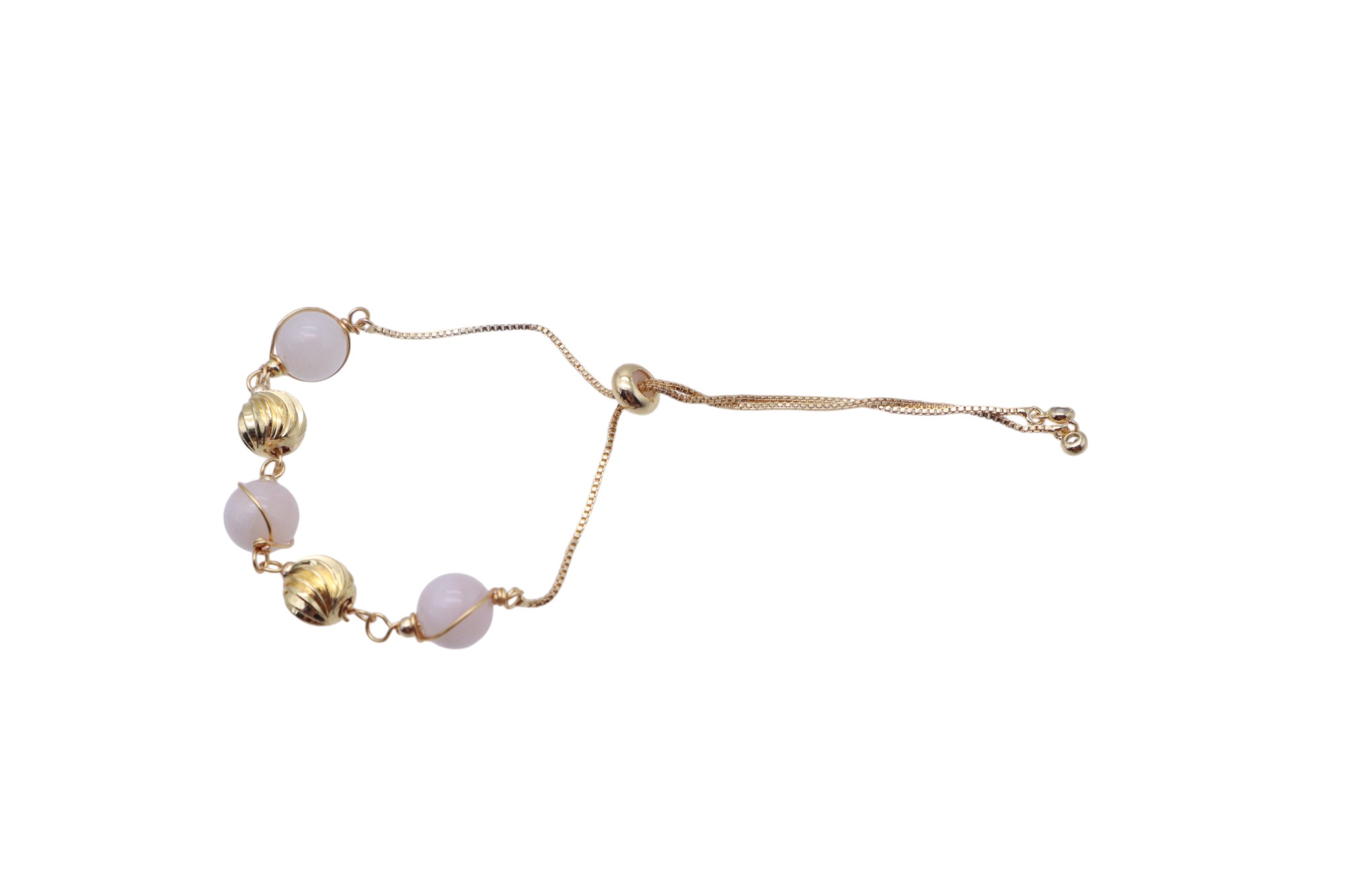 PURE PEARL AND PRECIOUS STONE BRACELET