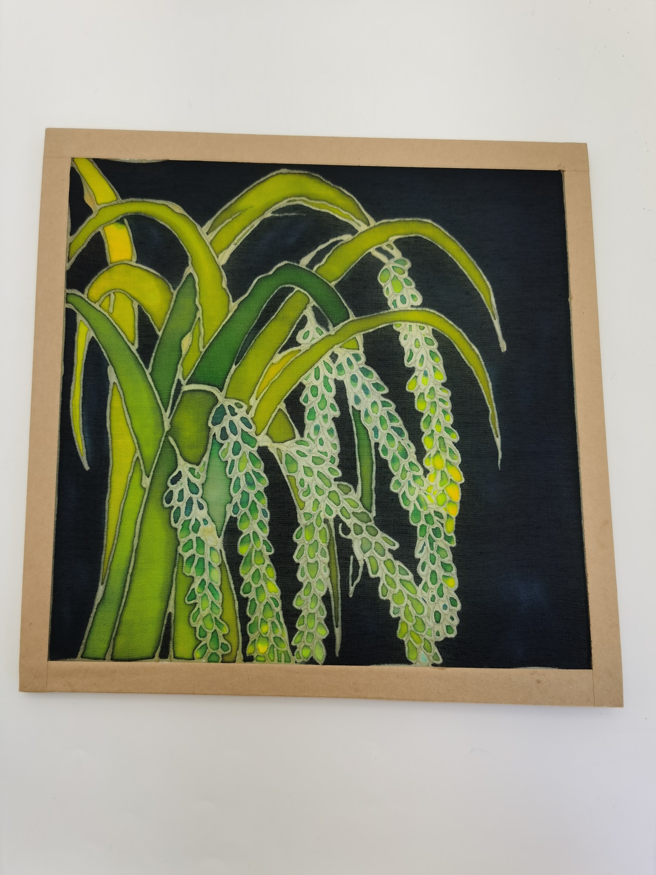 WALL DECO BATIK PAINTING - PADI