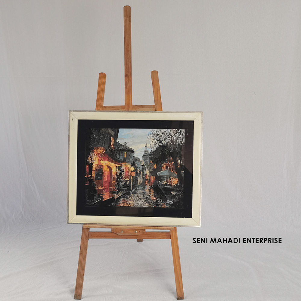 ABSTRACT BATIK PAINTING