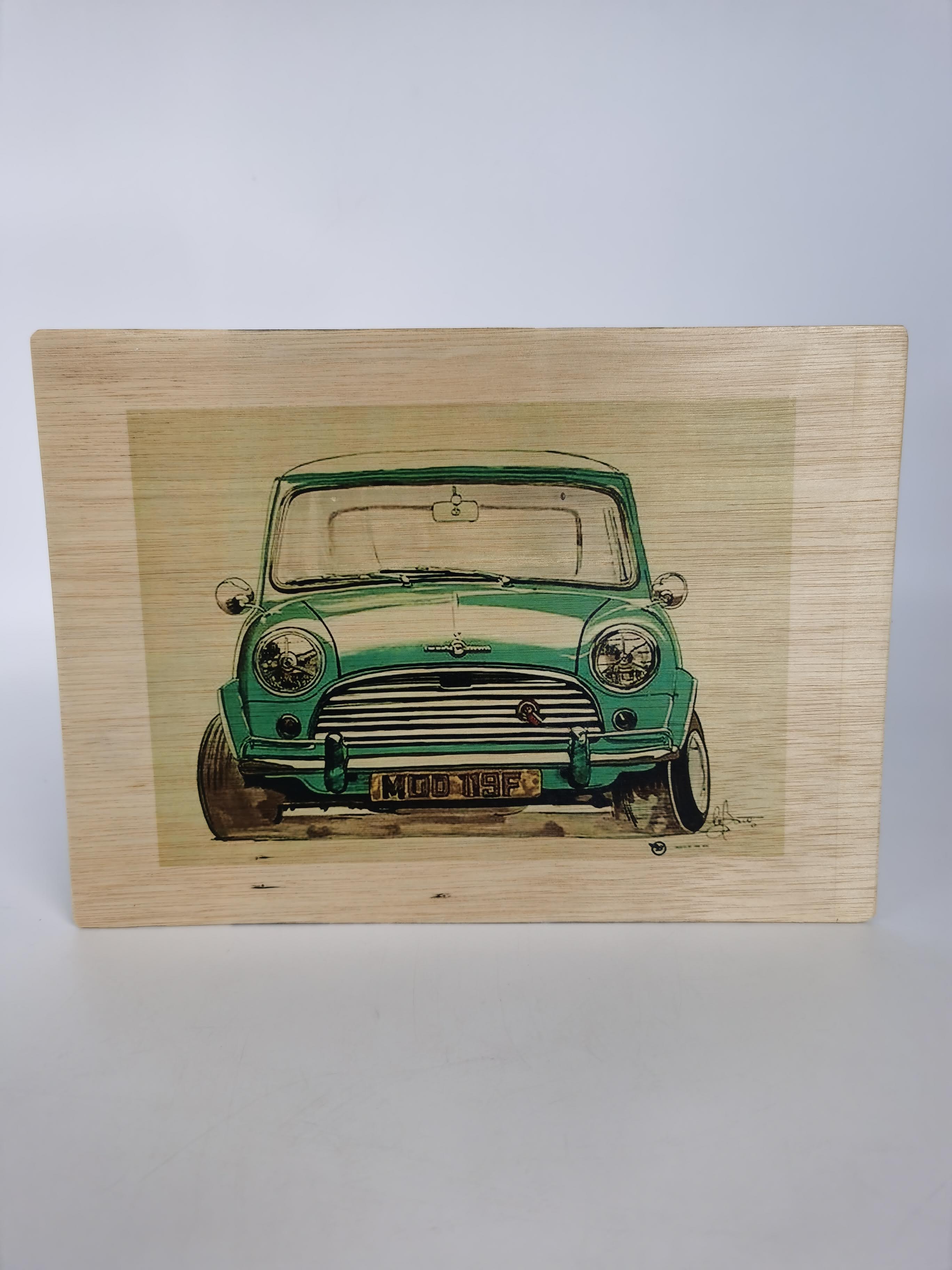 PICTURE TRANSFER (MINI COOPER GREEN)