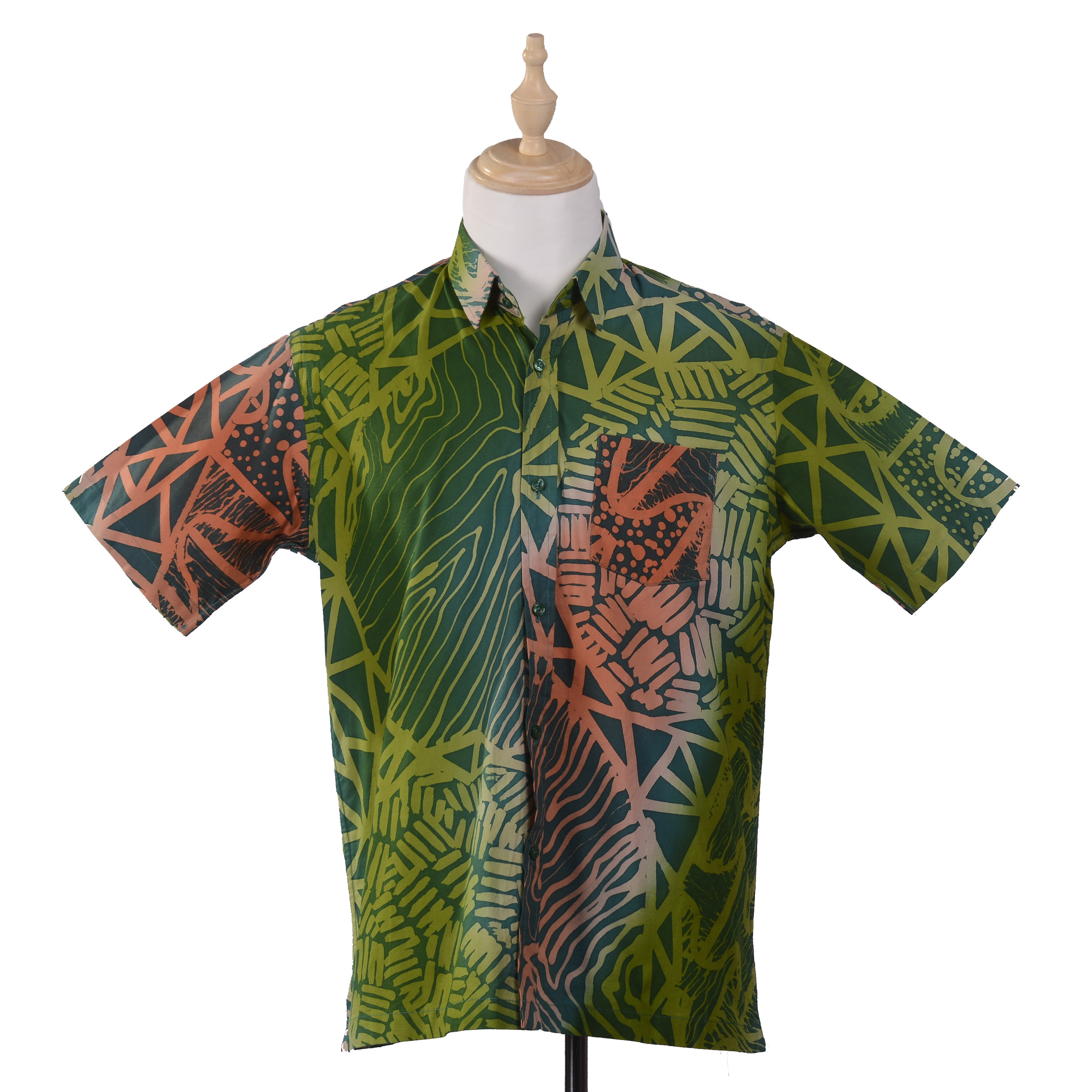 PREODER MEN BATIK SHIRT SHORT SLEEVES