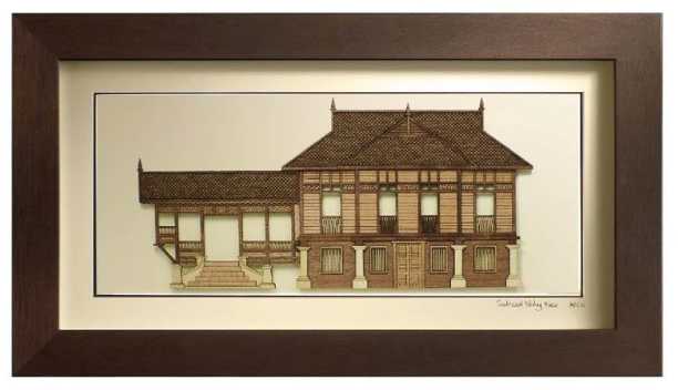 2D ART - MALAY HOUSE