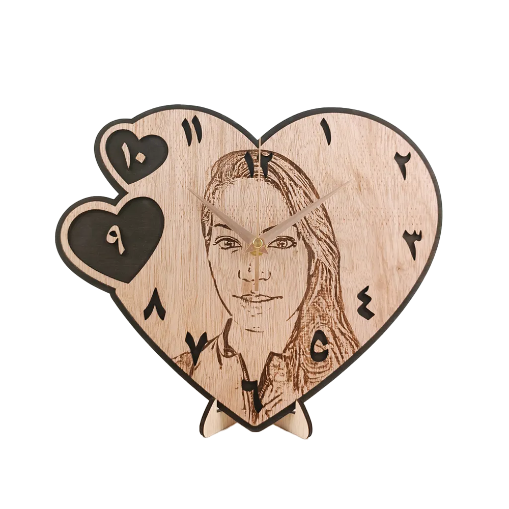 POTRAIT WALL CLOCK JAWI NUMBER (CUSTOM)