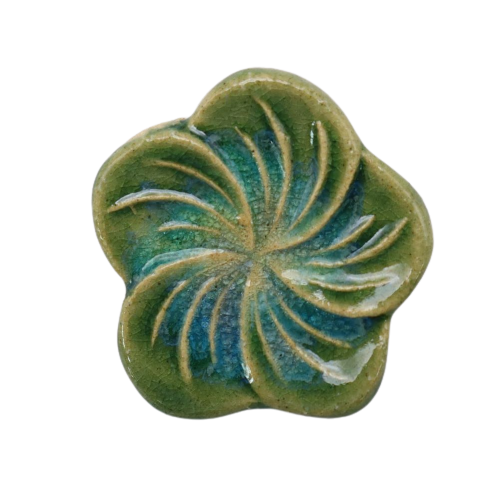 CERAMIC BROOCH