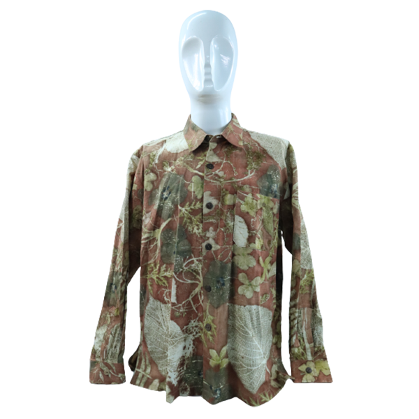 KEMEJA TANGAN PANJANG (ECOPRINT)
