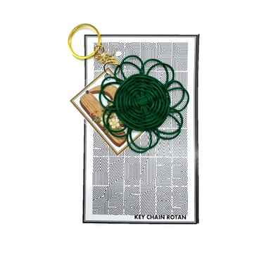 RATTAN KEYCHAIN