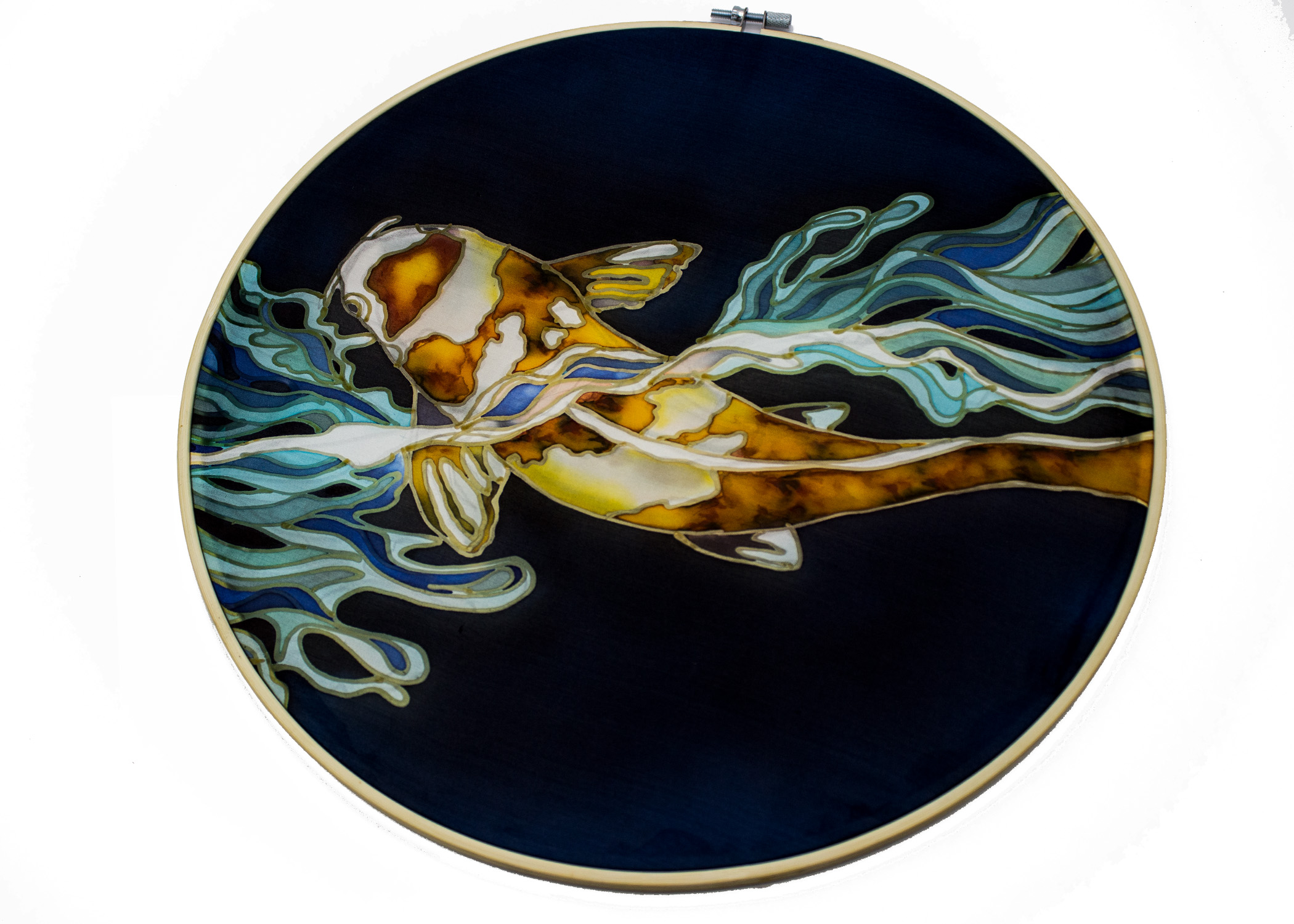 CATAN BATIK IKAN KOI