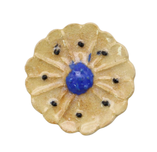 CERAMIC BROOCH