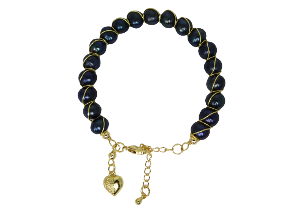 BLACK PEARL BANGLE